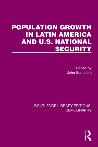 Бумажная книга «Population Growth In Latin America And U.S. National Security» - фото №1