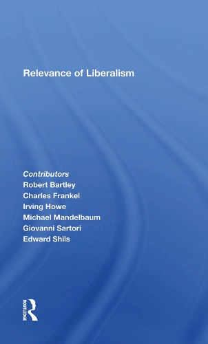 Бумажная книга «Relevance Of Liberalism/h» - фото №1