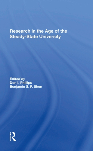 Паперова книга «Research In The Age Of The Steadystate University» - фото №1