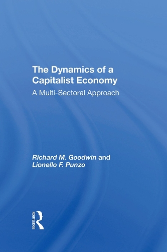 Паперова книга «The Dynamics Of A Capitalist Economy: A Multisectoral Approach», авторів Лайонел Ф. Пунцо, Річард М. Гудвін - фото №1