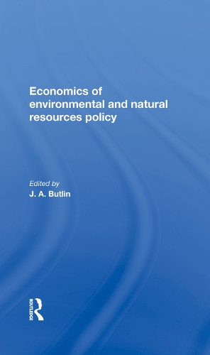 Бумажная книга «The Economics Of Environmental And Natural Resources Policy», авторов Дж. А. Батлин, Джон Альфред Батлин - фото №1