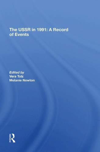 Бумажная книга «The Ussr In 1991: A Record Of Events», автор Мелани Ньютон - фото №1