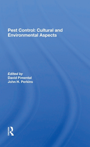 Паперова книга «Pest Control: Cultural And Environmental Aspects», авторів Девід Піментел, Джон Х. Перкінс - фото №1