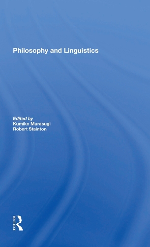 Бумажная книга «Philosophy And Linguistics», автор Кумико Мурасуги - фото №1