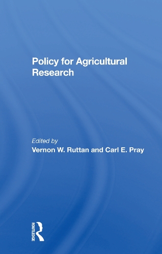 Паперова книга «Policy For Agricultural Research», авторів Карл Е. Прей, Прабху Л Пінґалі, Роберт Евенсон, Вернон В. Руттан - фото №1