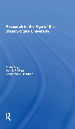 Паперова книга «Research In The Age Of The Steady-state University» - фото №1