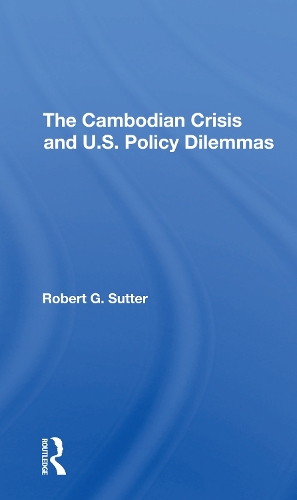 Паперова книга «The Cambodian Crisis And U.s. Policy Dilemmas», автор Роберт Г. Саттер - фото №1