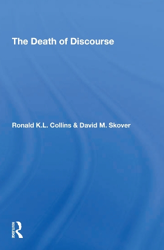Паперова книга «The Death Of Discourse», авторів Девід М. Сковер, Рональд К. Л. Коллінз - фото №1