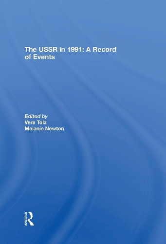 Бумажная книга «The Ussr In 1991: A Record Of Events», автор Мелани Ньютон - фото №1
