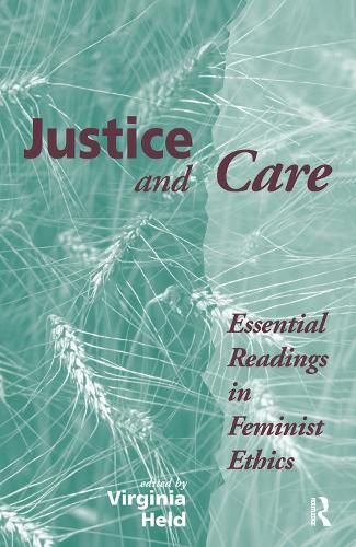 Бумажная книга «Justice And Care: Essential Readings In Feminist Ethics» - фото №1