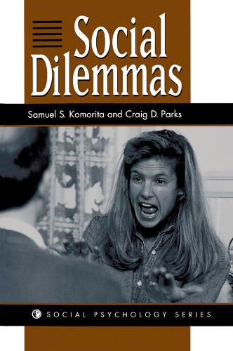 Паперова книга «Social Dilemmas», авторів Крейг Д. Паркс, Семюель С. Коморіта - фото №1