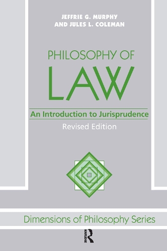 Бумажная книга «Philosophy Of Law: An Introduction To Jurisprudence» - фото №1