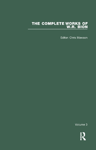 Бумажная книга «The Complete Works of W.R. Bion: Volume 3», автор У. Р. Бион - фото №1