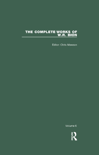 Паперова книга «The Complete Works of W.R. Bion: Volume 6», автор В. Р. Біон - фото №1