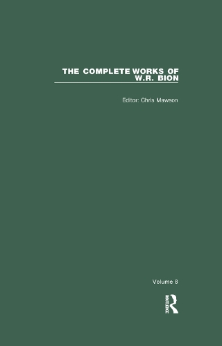 Бумажная книга «The Complete Works of W.R. Bion: Volume 8», автор У. Р. Бион - фото №1