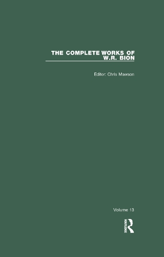 Паперова книга «The Complete Works of W.R. Bion: Volume 13», автор В. Р. Біон - фото №1