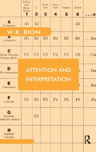 Паперова книга «Attention and Interpretation», автор Вілфред Р. Біон - фото №1