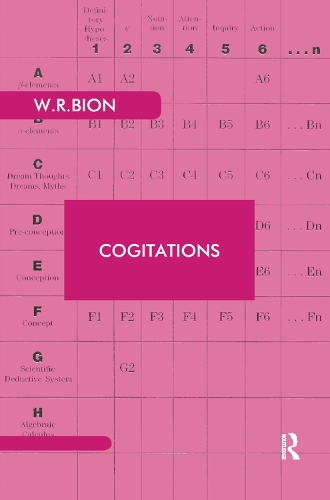 Паперова книга «Cogitations», автор Вілфред Р. Біон - фото №1