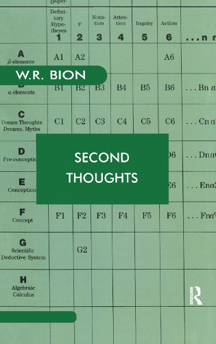 Паперова книга «Second Thoughts: Selected Papers on Psychoanalysis», автор Вілфред Р. Біон - фото №1