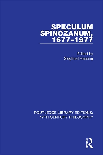 Бумажная книга «Speculum Spinozanum, 1677-1977» - фото №1