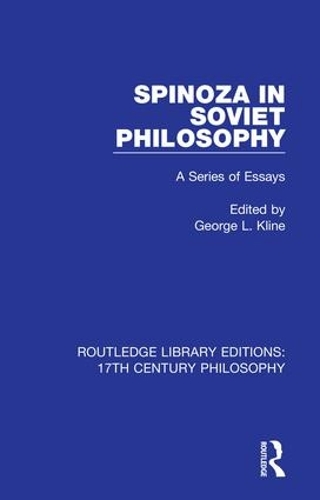 Бумажная книга «Spinoza in Soviet Philosophy: A Series of Essays» - фото №1