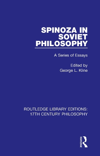 Бумажная книга «Spinoza in Soviet Philosophy: A Series of Essays» - фото №1
