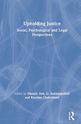 Бумажная книга «Upholding Justice: Social, Psychological and Legal Perspectives» - фото №1