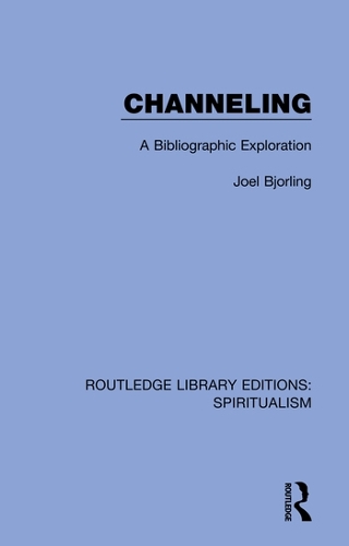 Бумажная книга «Channeling: A Bibliographic Exploration» - фото №1