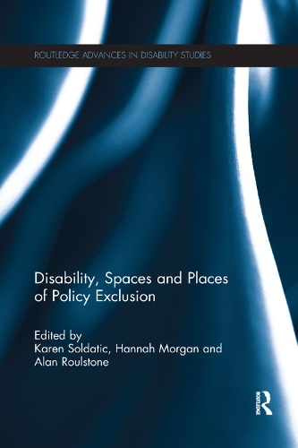 Паперова книга «Disability, Spaces and Places of Policy Exclusion» - фото №1