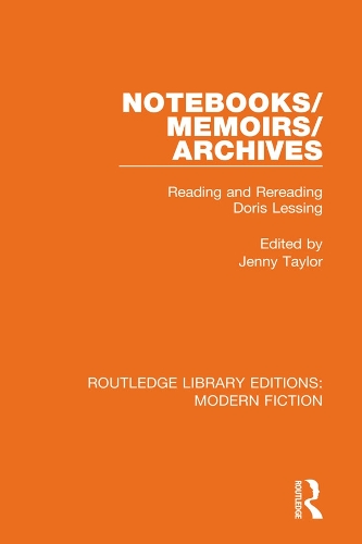 Паперова книга «Notebooks/Memoirs/Archives: Reading and Rereading Doris Lessing» - фото №1