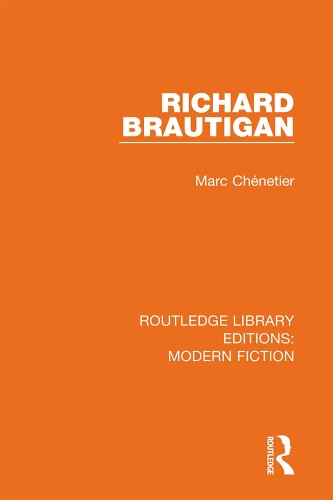 Бумажная книга «Richard Brautigan», автор Марк Шенье - фото №1