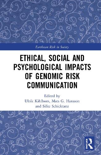 Бумажная книга «Ethical, Social and Psychological Impacts of Genomic Risk Communication» - фото №1