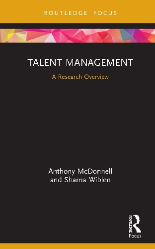 Бумажная книга «Talent Management: A Research Overview», авторов Энтони Макдоннелл, Шарна Виблен - фото №1