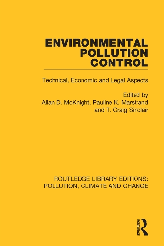 Бумажная книга «Environmental Pollution Control: Technical, Economic and Legal Aspects» - фото №1