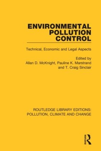 Бумажная книга «Environmental Pollution Control: Technical, Economic and Legal Aspects» - фото №1
