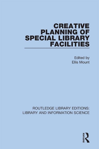 Паперова книга «Creative Planning of Special Library Facilities» - фото №1