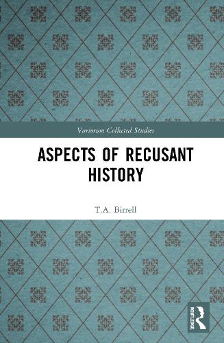 Бумажная книга «Aspects of Recusant History», автор Т.А. Биррелл - фото №1