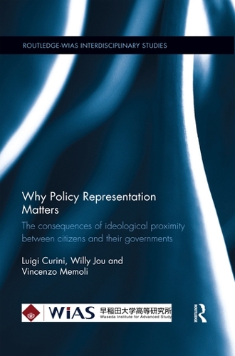 Паперова книга «Why Policy Representation Matters: The consequences of ideological proximity between citizens and their governments», авторів Луїджі Куріні, Вінченцо Мемолі, Віллі Джоу - фото №1