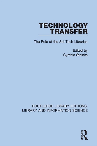 Бумажная книга «Technology Transfer: The Role of the Sci-Tech Librarian» - фото №1