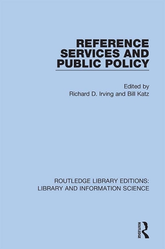 [object Object] «Reference Services and Public Policy» - фото №1