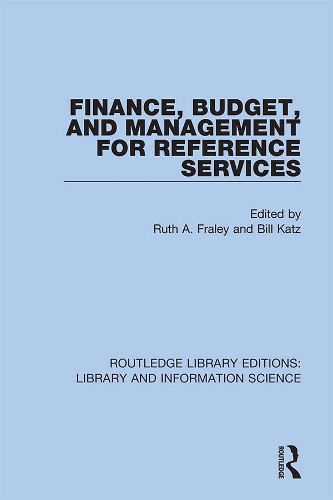 Паперова книга «Finance, Budget, and Management for Reference Services» - фото №1