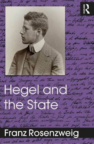 Бумажная книга «Hegel and the State», автор Франц Розенцвейг - фото №1