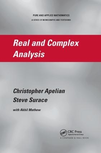 Паперова книга «Real and Complex Analysis», авторів Крістофер Апелян, Стів Сурас - фото №1