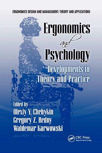 Бумажная книга «Ergonomics and Psychology: Developments in Theory and Practice» - фото №1