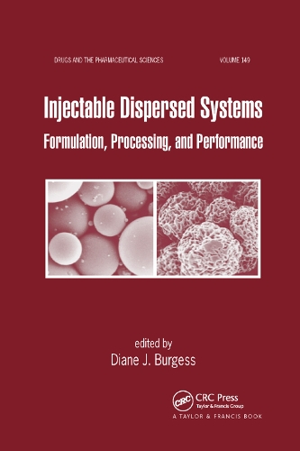 Паперова книга «Injectable Dispersed Systems: Formulation, Processing, and Performance» - фото №1