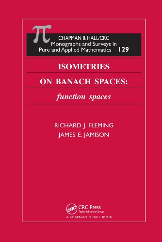 Паперова книга «Isometries on Banach Spaces: function spaces», авторів Джеймс Е. Джеймісон, Річард Дж. Флемінг - фото №1