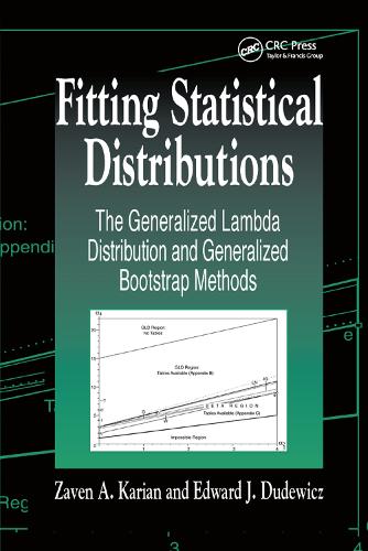 Паперова книга «Fitting Statistical Distributions: The Generalized Lambda Distribution and Generalized Bootstrap Methods», авторів Едвард Дж. Дудевіч, Завен А. Карян - фото №1