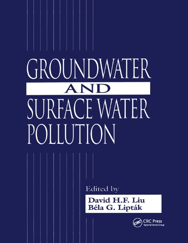 Паперова книга «Groundwater and Surface Water Pollution» - фото №1