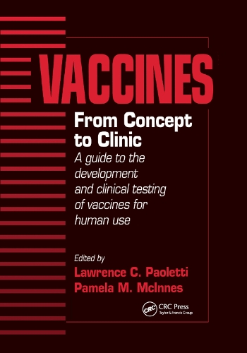 Бумажная книга «Vaccines: From Concept to Clinic: A Guide to the Development and Clinical Testing of Vaccines for Human Use» - фото №1