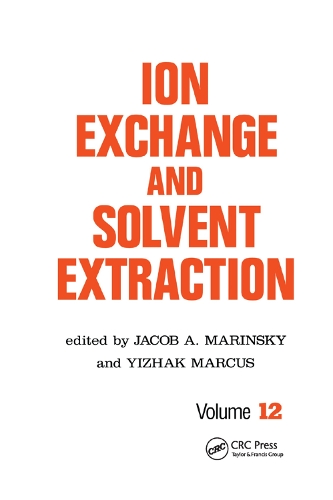 [object Object] «Ion Exchange and Solvent Extraction: A Series of Advances, Volume 12» - фото №1